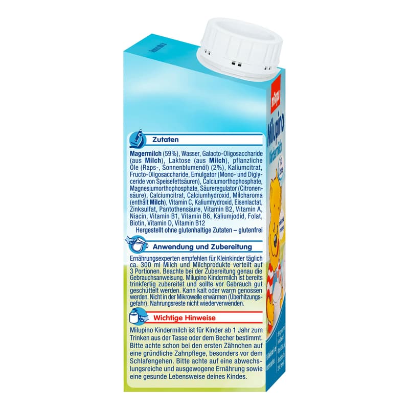 Milupino children's milk 1-3 years, ready to drink