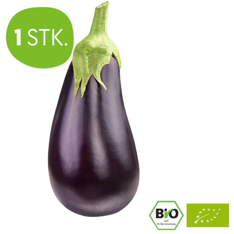 BIO Aubergine, 1 Stk.