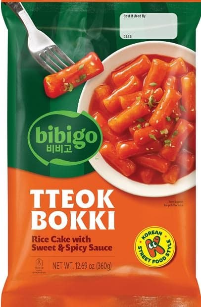 BIBIGO Tteokbokki, Rice Cakes mit Sweet & Spicy Sauce