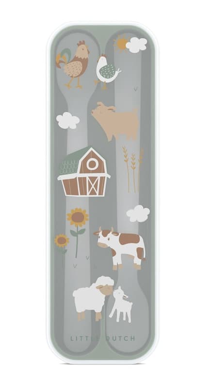 MEPAL Set fütterlöffel mio 2 stück - little farm