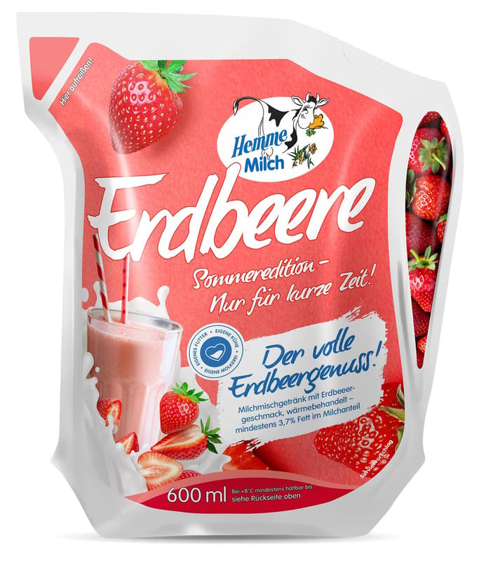 Hemme Milch Erdbeermilch