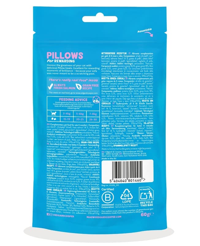Edgard & Cooper Pillows Salmon