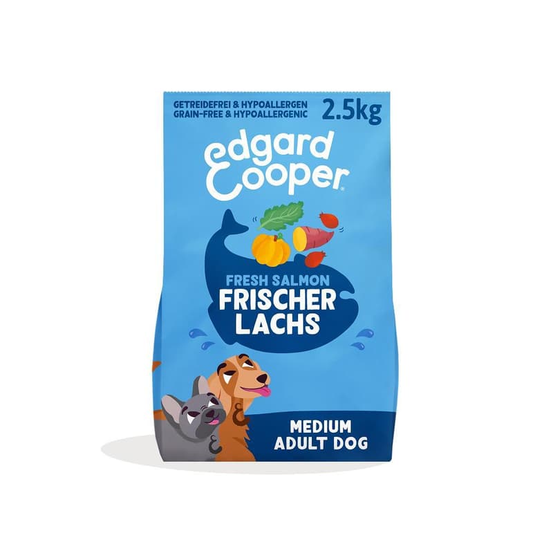 Edgard & Cooper Trockenfutter Frischer Lachs M 2,5kg