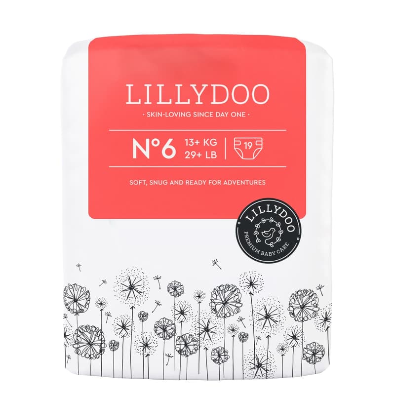LILLYDOO nappies size 6, monthly box