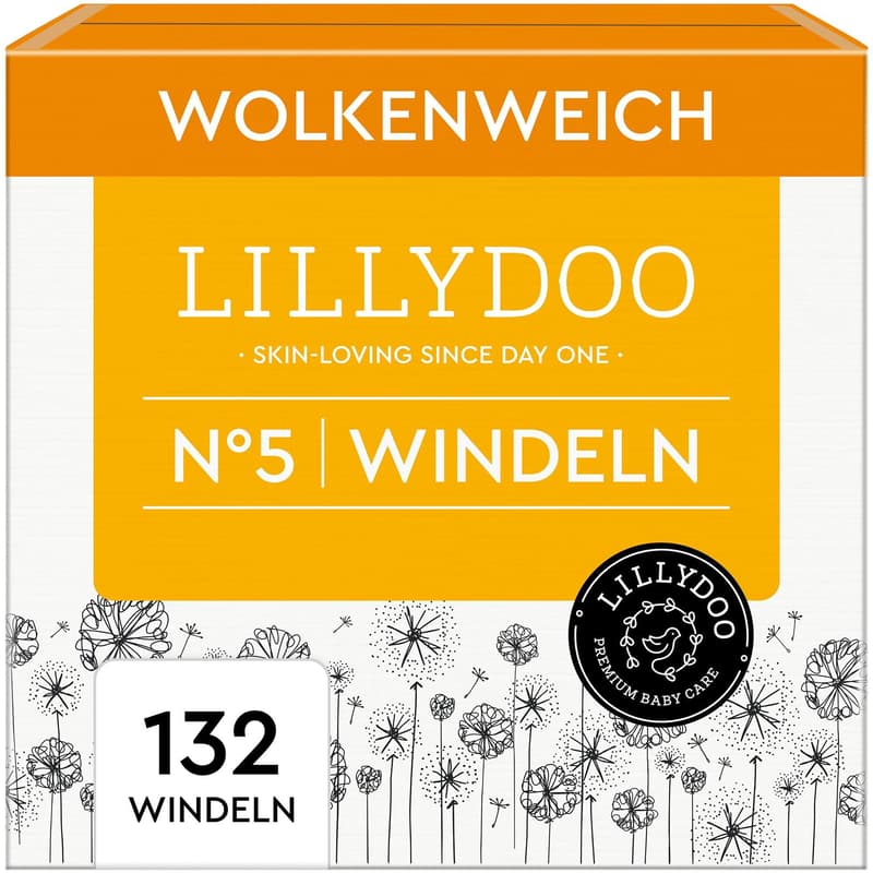 LILLYDOO nappies size 5, monthly box