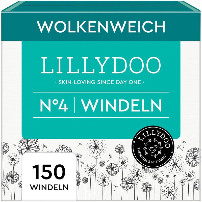 LILLYDOO nappies size 4, monthly box