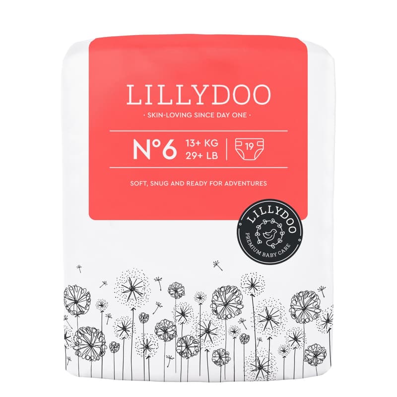 LILLYDOO nappies size 6, 13+ kg