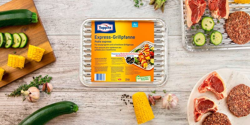 Toppits® Express Grill Pan