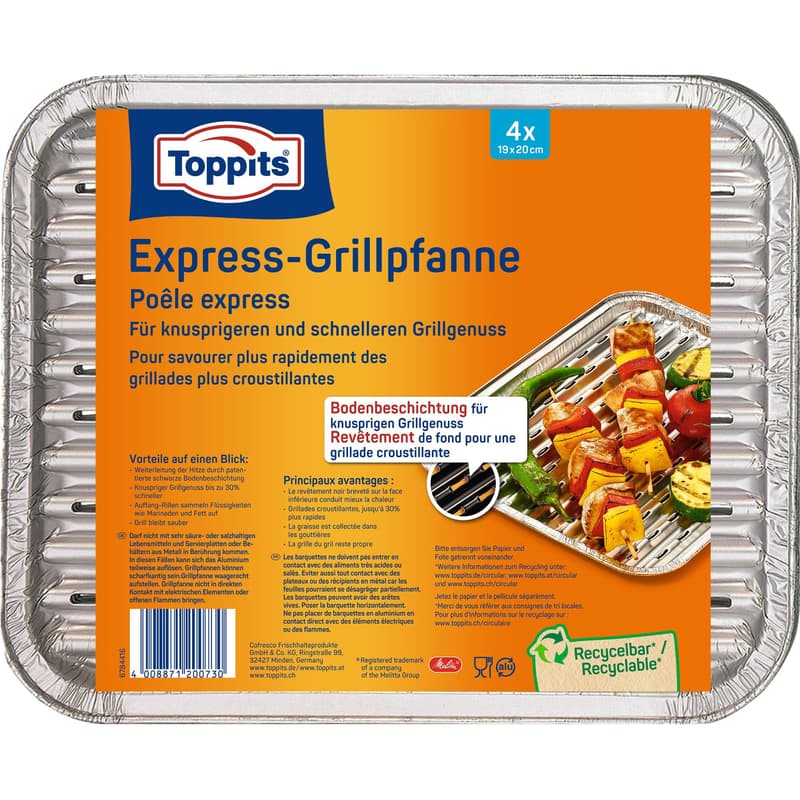 Toppits® Express Grill Pan