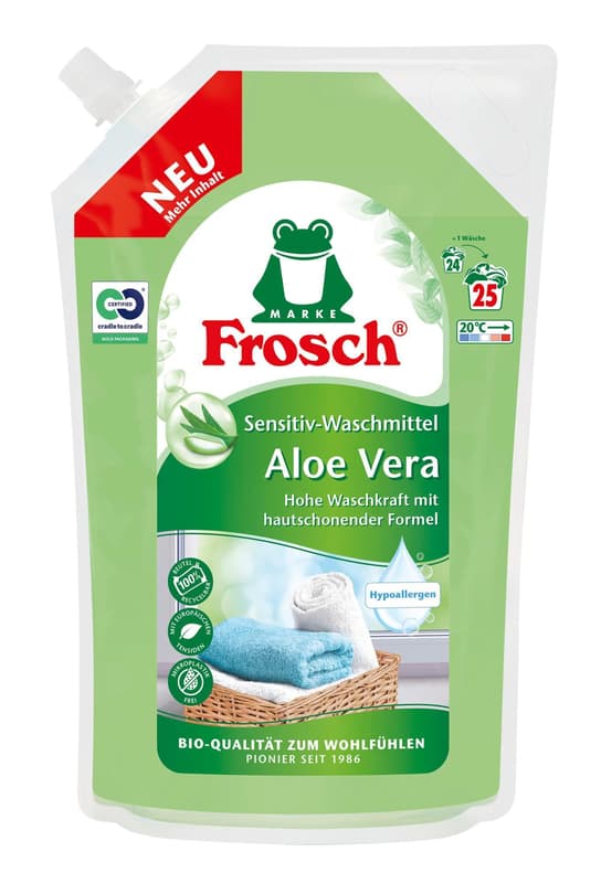 Frosch Sensitive Detergent Aloe Vera 1. 5L