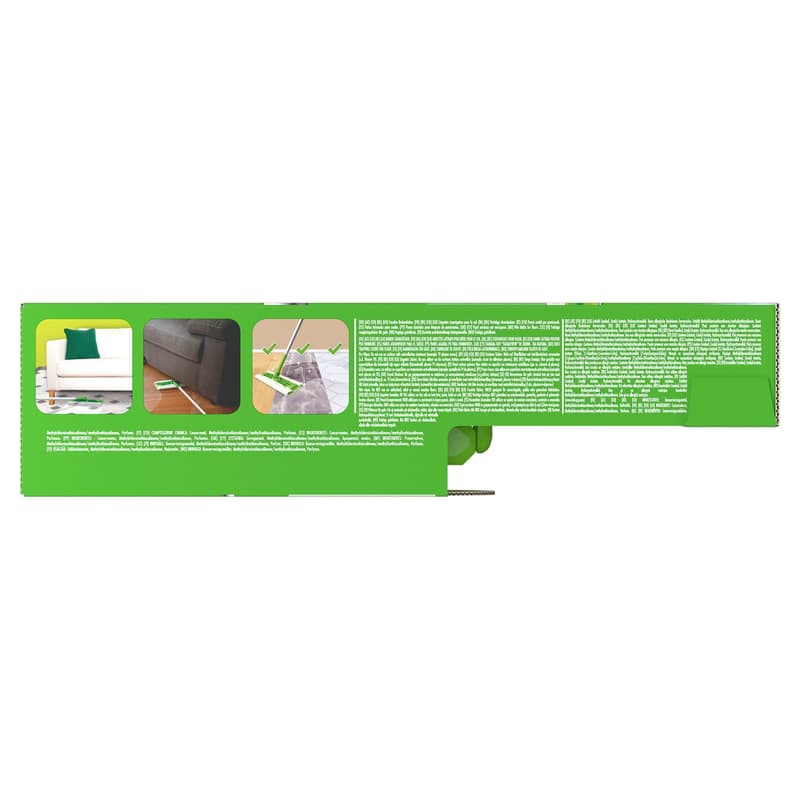 Swiffer Bodenwischer Starter-Set Mit 1 Bodenwischer Sowie 8 Trockenen Und 3 Feuchten Bodentüchern