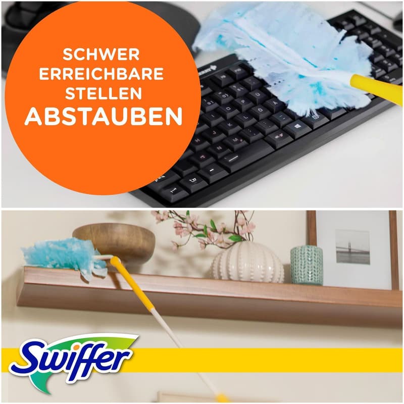 Swiffer Staubmagnet Nachfülltücher Clean & Fresh 9-er Pack