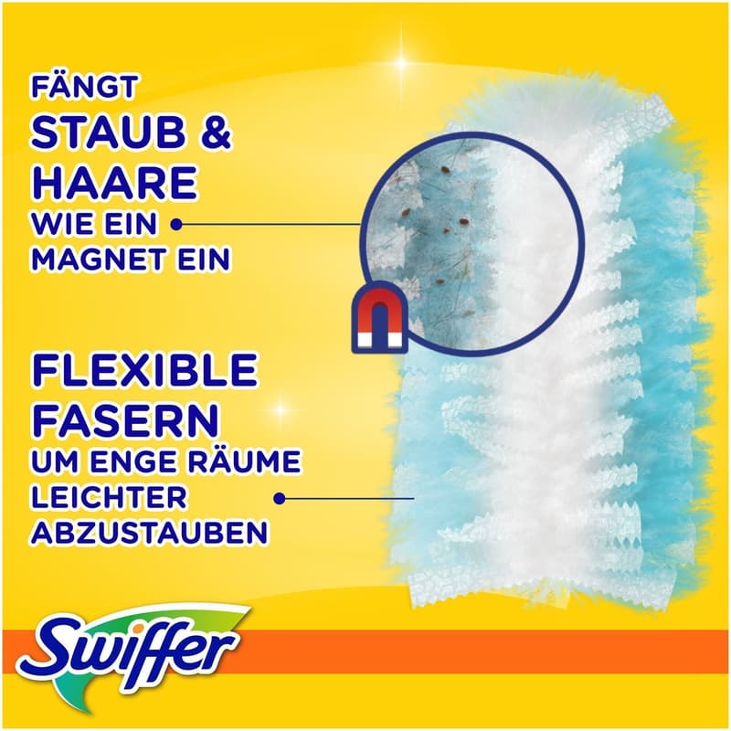 Swiffer Staubmagnet Nachfülltücher 9-er Pack