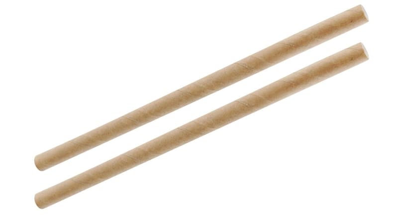 Fackelmann Trinkhalme Papier 150x8mm