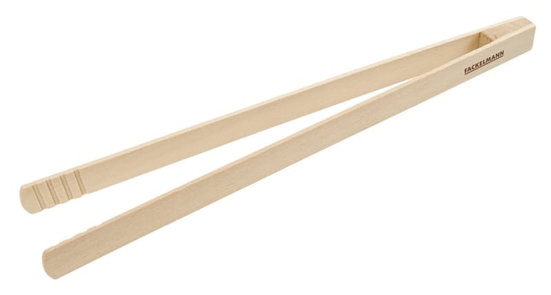 Fackelmann Holzzange 35cm Buche