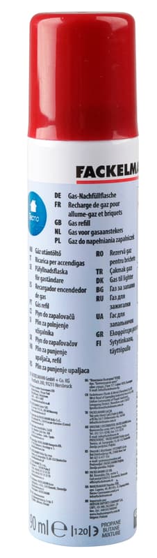 Fackelmann Gas-Nachfüllflasche 90 ml