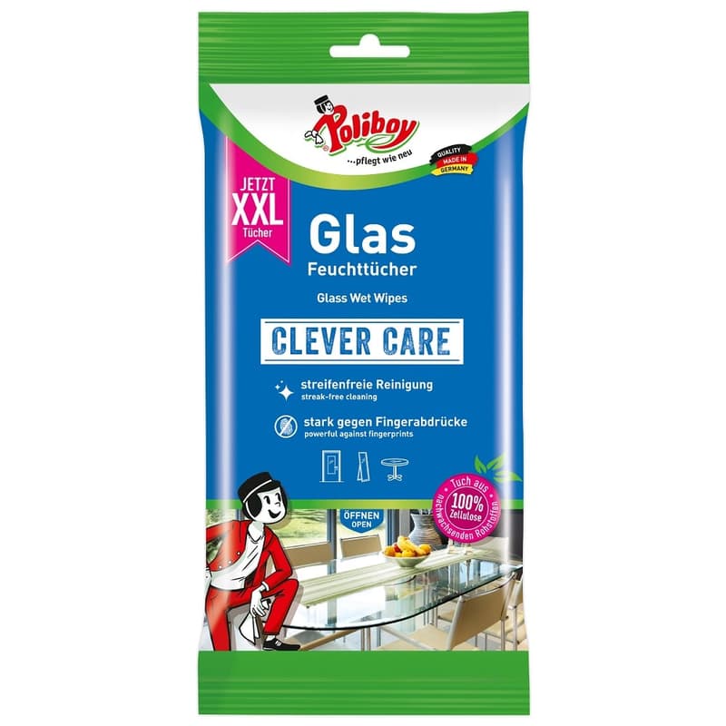 Poliboy XXL Glas Feuchttücher