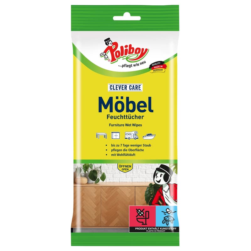 Poliboy Furniture Wet Wipes