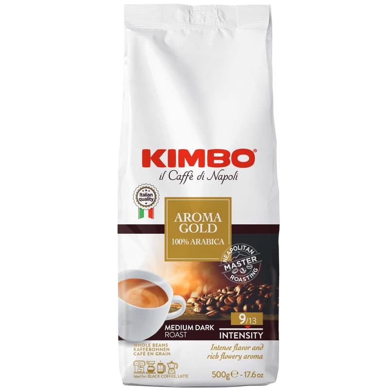 Kimbo Aroma Gold Arabica Grani Kaffeebohnen