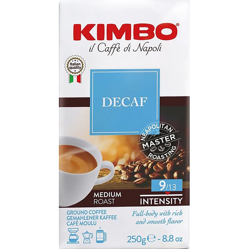 Kimbo Espresso Decaffeinato gemahlener Kaffee