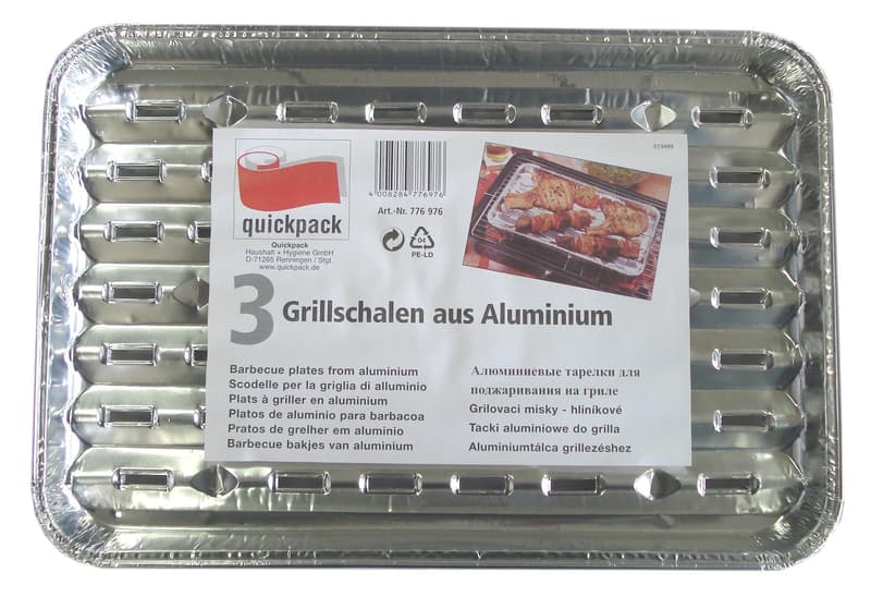 Grill trays