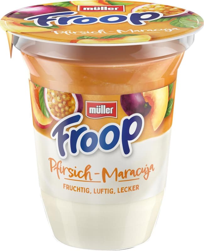 MÜLLER FROOP PEACH-PASSIONFRUIT 150G