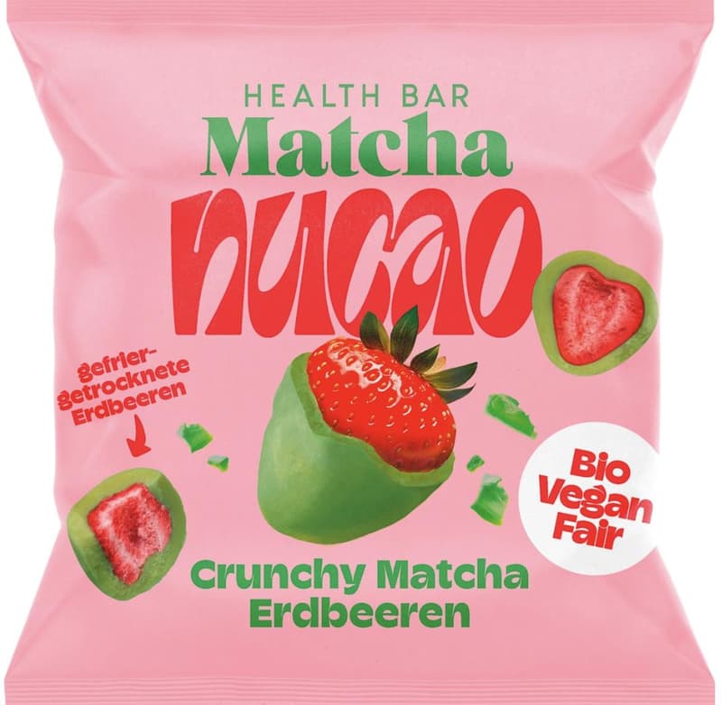 Nucao BIO Crunchy Erdbeere - Matcha