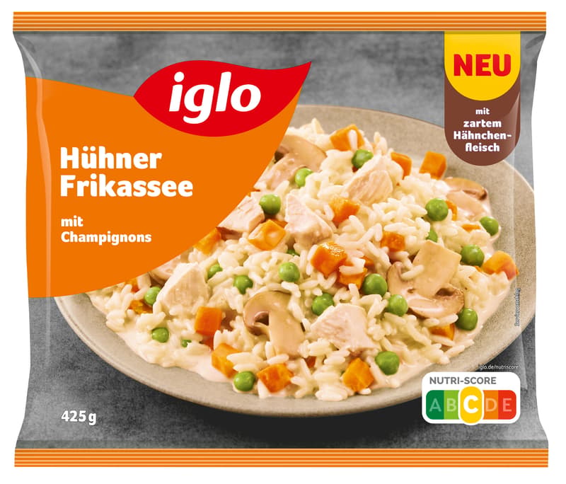 iglo Hühner Frikassee