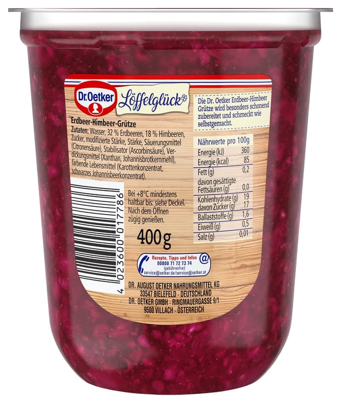 Strawberry-Raspberry Compote 400g