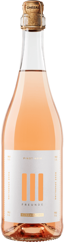 III FREUNDE Rosé Sparkling alkoholfrei