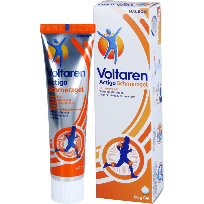 VOLTAREN Actigo Schmerzgel 11,6 mg/g
