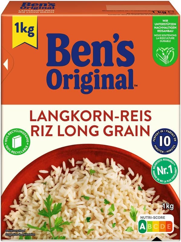 Ben's Original Original LangkornReis 10-Minuten Lose