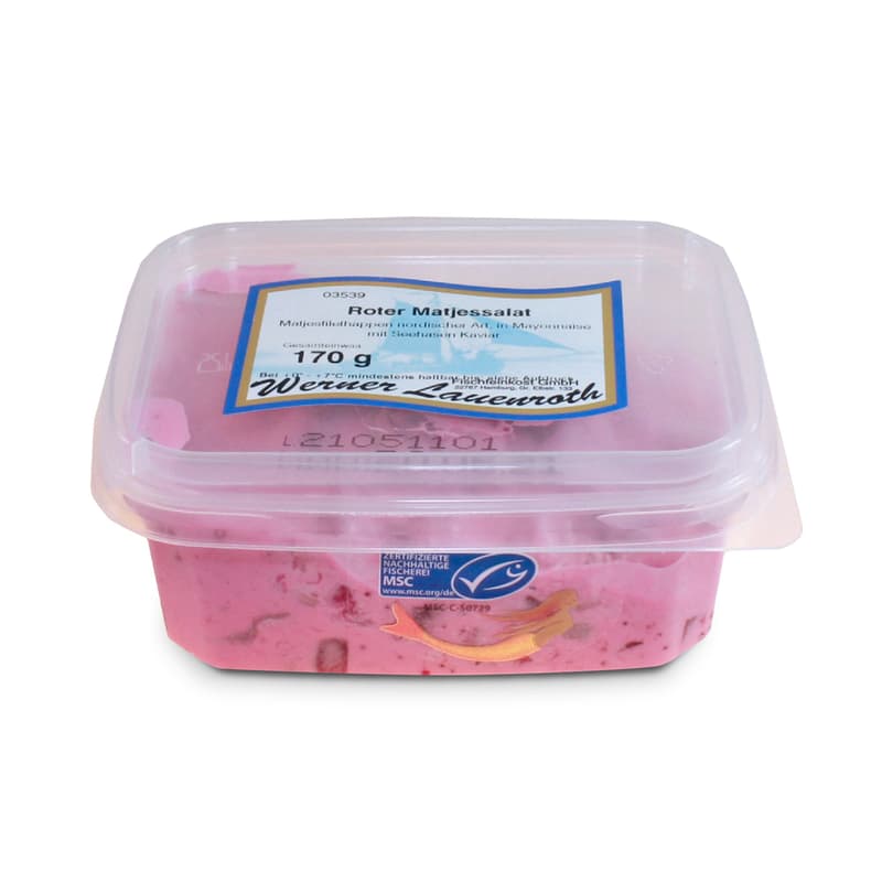 Lauenroth red matie salad