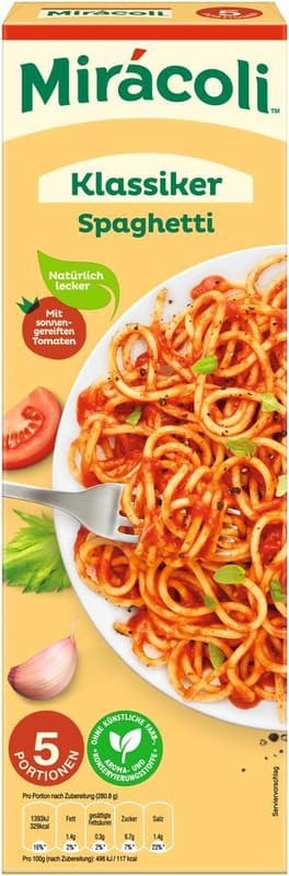Miracoli™ 5 Portions Spaghetti Classic