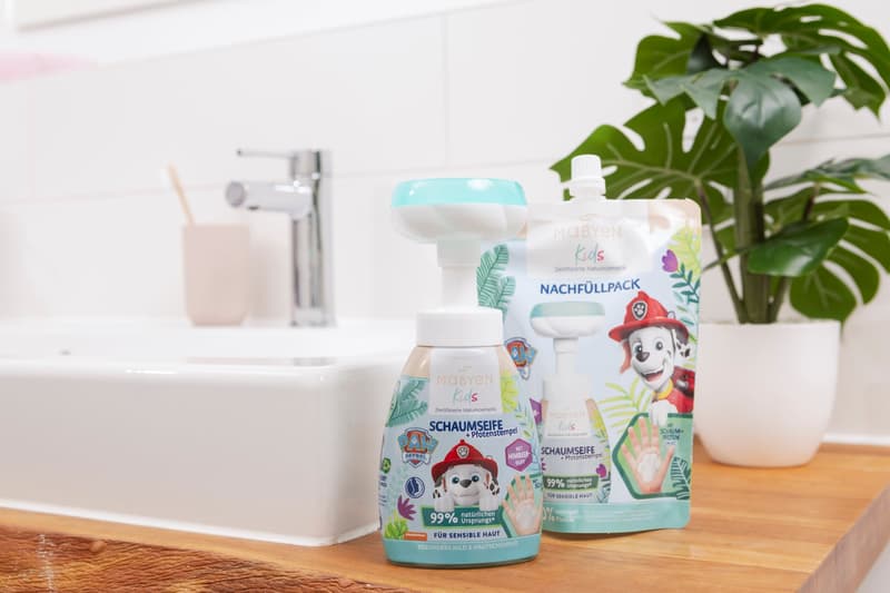 Mabyen Kids Foam Soap Refill, white