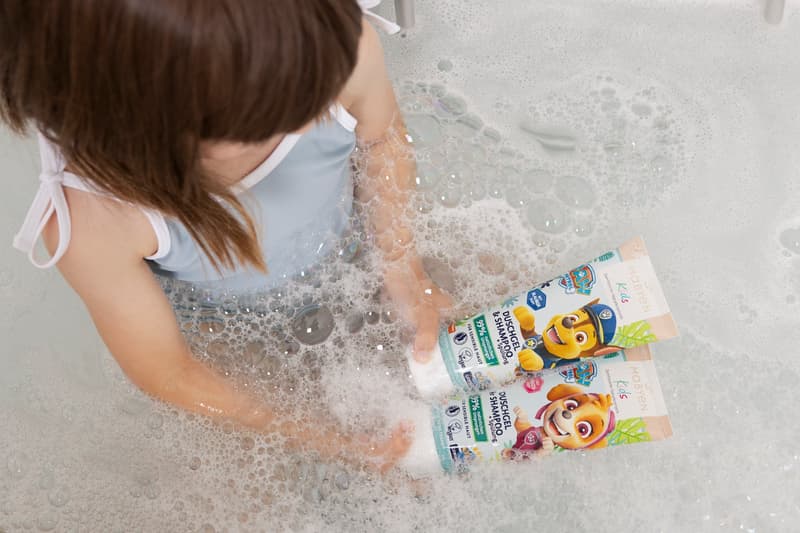 Mabyen Kids 3in1 Shower Gel, Shampoo & Conditioner, Blueberry
