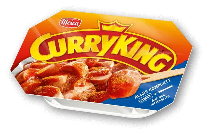 Meica Curryking Currywurst Fix & Fertig