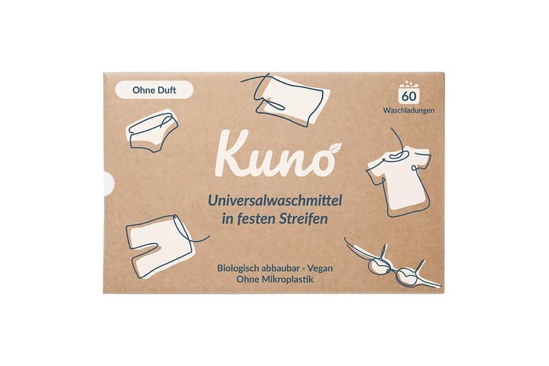Kuno Unscented Detergent Detergent Strips