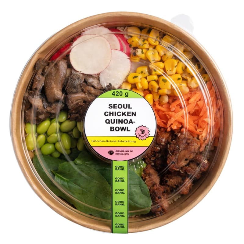 GOOD BANK Seoul Chicken Quinoa Bowl