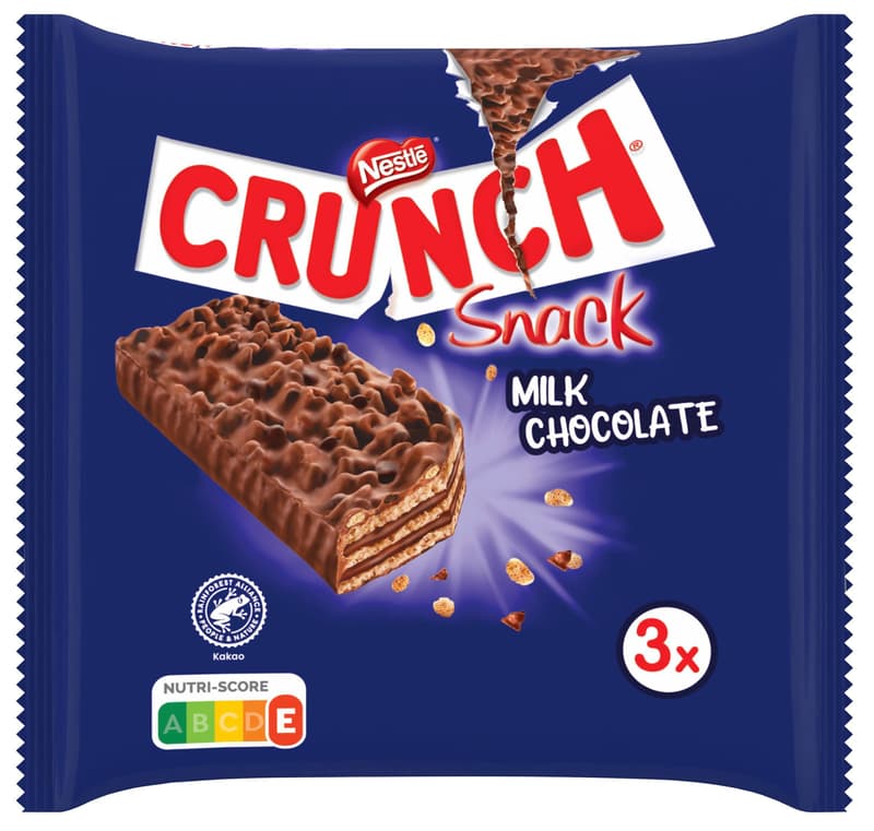 Nestle Crunch Snack Milch 3er