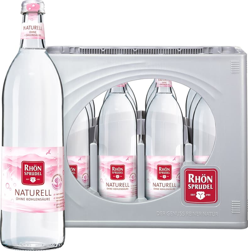 RhönSprudel Naturell Glas 12x0,75l (MEHRWEG)