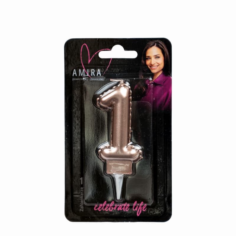 Decocino by Amira Number Candle 1