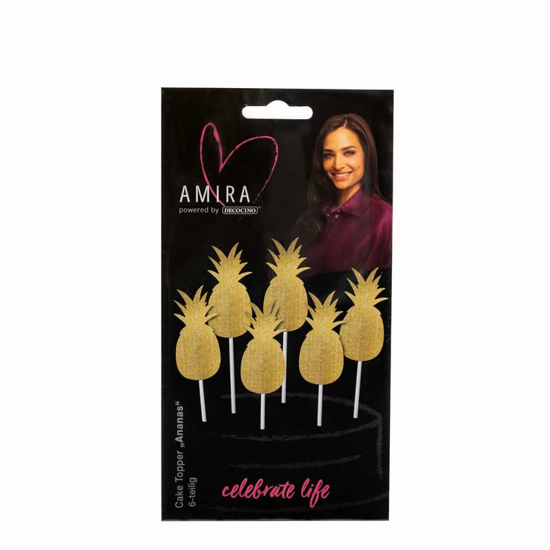 Decocino by Amira Cake Topper Pineapple