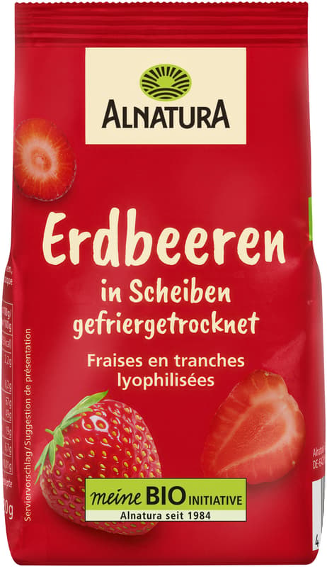 Alnatura Erdbeeren gefriergetrocknet