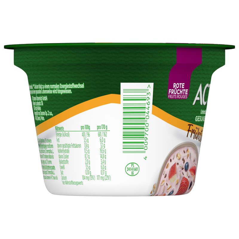 Activia Frühstücks-Müsli Rote Früchte