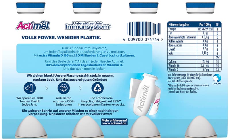 Actimel 0% Natur