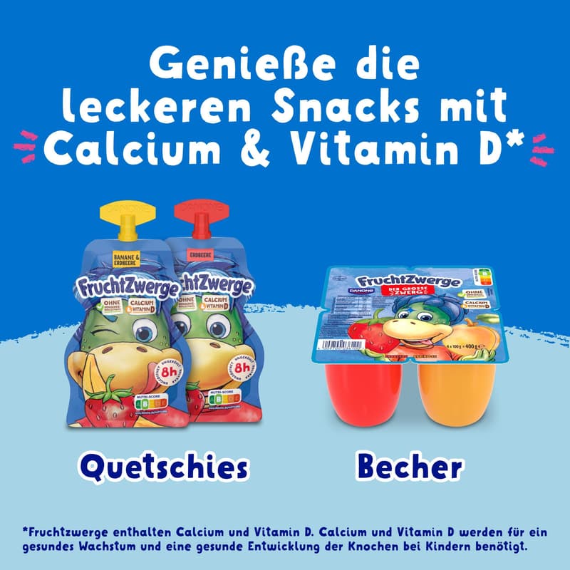 FruchtZwerge Klassiker: Erdbeere-Aprikose