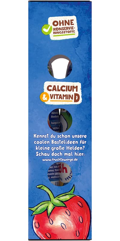 FruchtZwerge Quetschies 4x70g Erdbeere