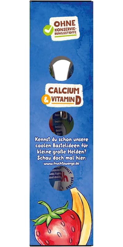 FruchtZwerge Quetschies 4x70g Banane-Erdbeere