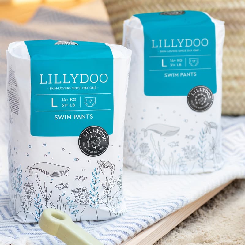 LILLYDOO swim nappies size L, single pack, 14+ kg